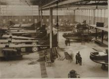 Shorts F3 flying boats under construction 1