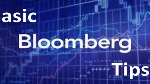 basic bloomberg tips
