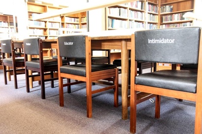 AnnaMaria Kardos talking about her art installation at the Library: Sat 25/10/2014, 11:30am