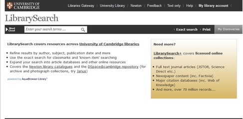 Libraries system: working again!