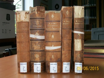 Transfer of Rare Books from Marshall Library to Cambridge University Library's Rare Books Department