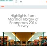Library Survey 2014: highlights