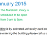Open today (2 January) until 5pm