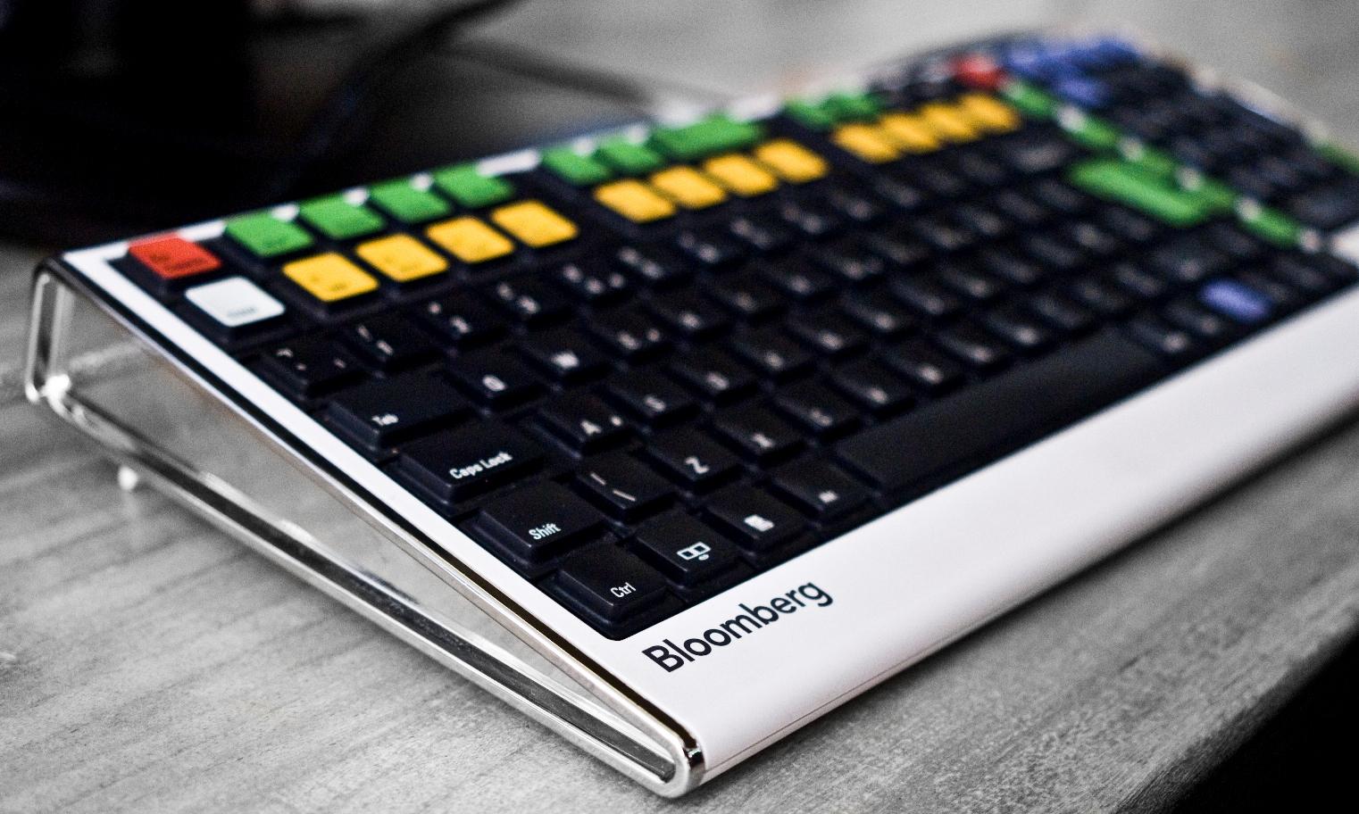 Bloomberg keyboard ; photo J. Turner Bloomberg, Datastream & Legal Deposit Terminals moved