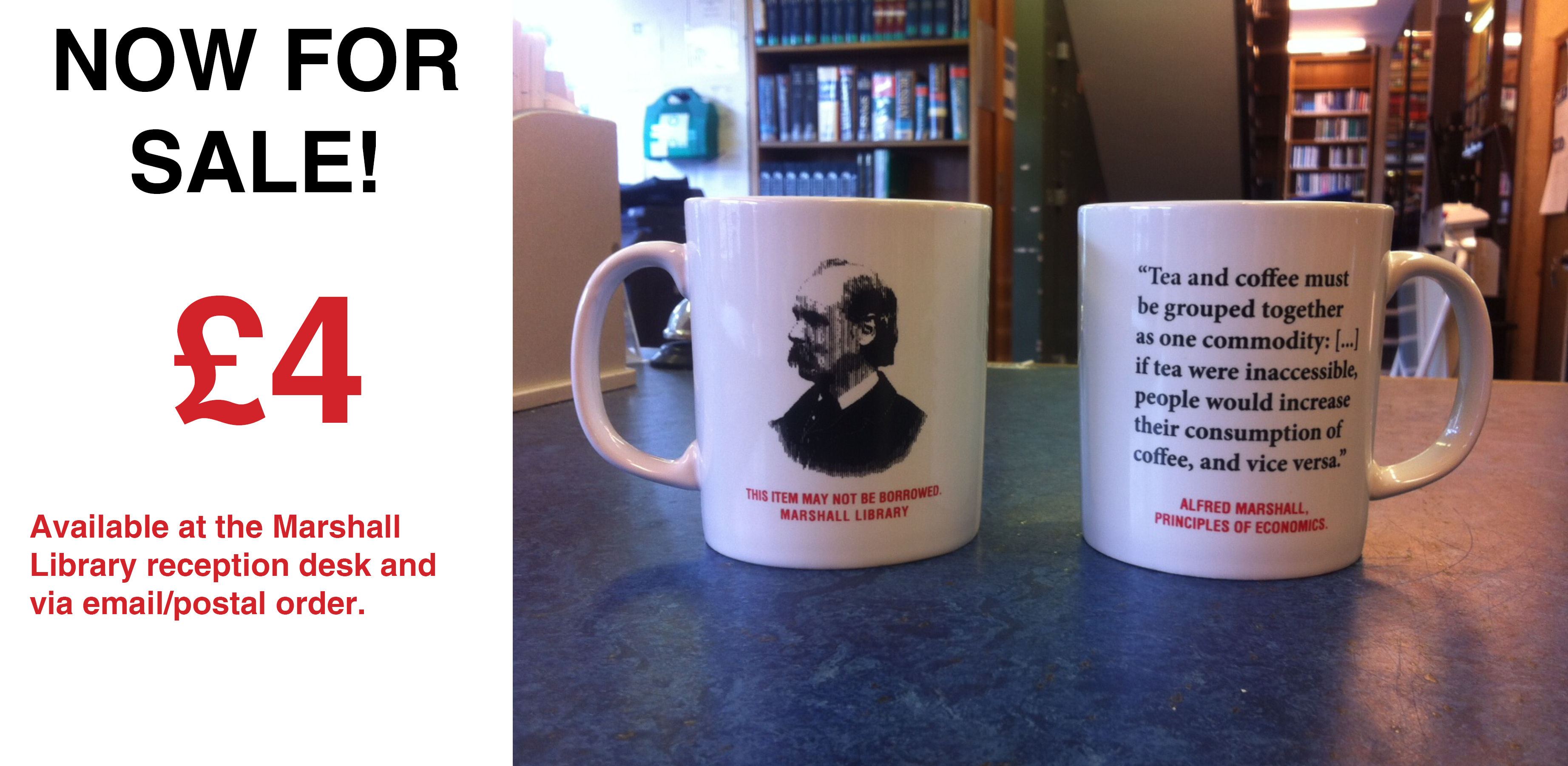 Marshall Library 2014 mug - for sale!