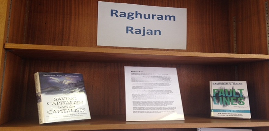 Raghuram Rajan new book display
