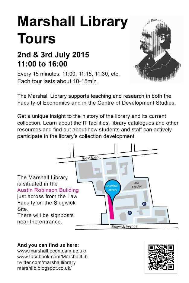 Open Days 2015: Marshall Library Tours